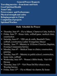 prayer card team cuba edB