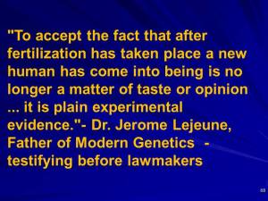 Standing for Life in a Culture of Death6