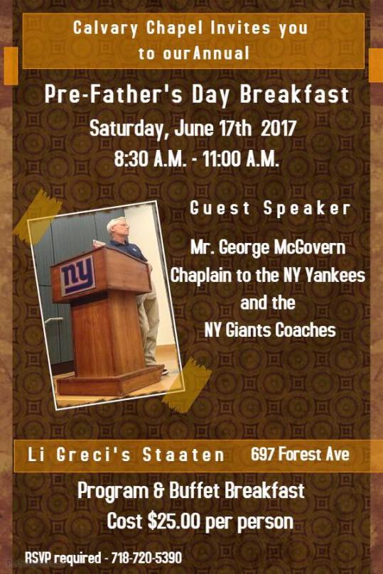 father's day breakfast