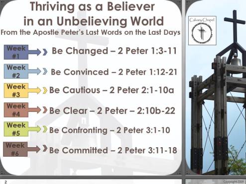 2peter sermon series outline update