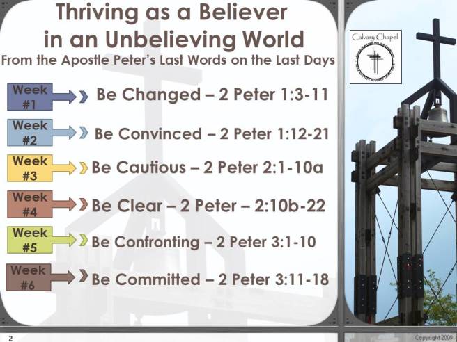 2peter sermon series outline update