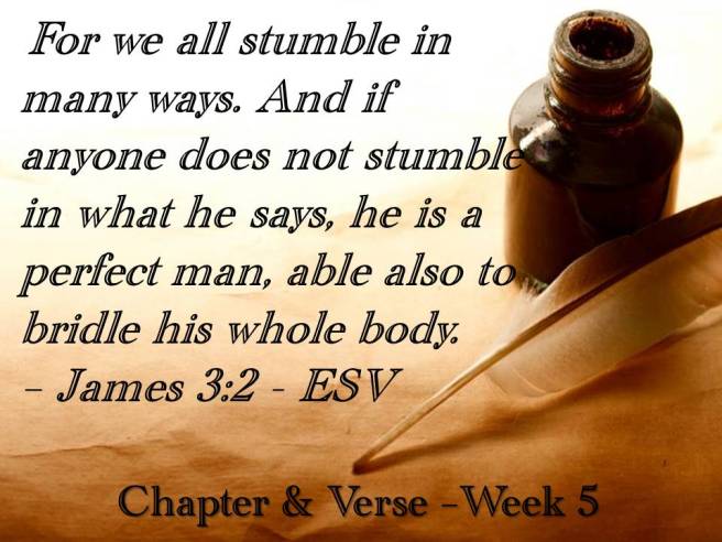 C&amp;V slide presentation week 5 memory verse