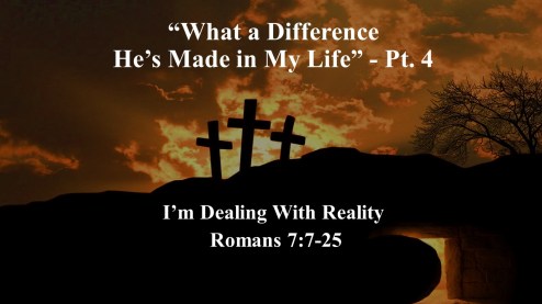 What a Difference He’s Made in My Life - part 4 ed