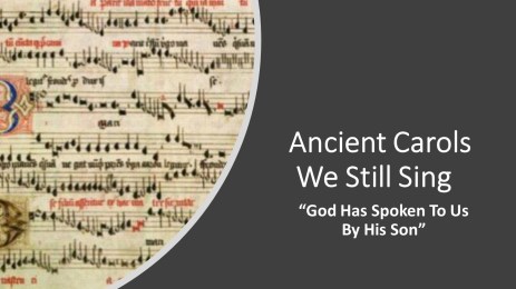 ancient carols - pt 1ed