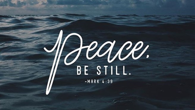 peace be still sermon cover